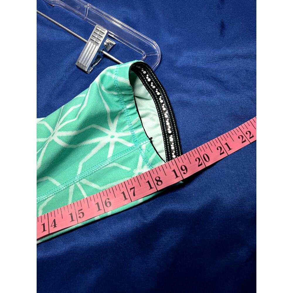 Brooks patternered green capri leggings‎ womens small athleisure workout yoga - Picture 7 of 7